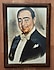 Adnan Menderes Portresi Nostaljik Çerçeveli Baskı Tablo 1950’ler tarzı