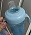 Wee Baby  Colorful Akıtmaz Kulplu Bardak 240 ml Mavi