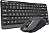 A4 Tech  FG1112 Siyah Mini TKL Kablosuz Klavye Mouse Seti