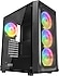 Rampage ARMOR V2 600W POWER Temper Camlı 4*12cm RGB Fan Gaming Oyuncu Kasası