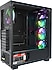 Rampage SAILOR Temperli Camlı 650W 80 Plus Bronze Siyah 4*12cm Rainbow Fanlı ATX Mid-T Gaming Oyuncu Kasası