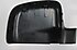 CADDY- 11/15; AYNA KAPAĞI SOL SİYAH (YAN TİP) (Oem No: 7E1857527AGRU) TST4088