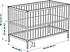 IKEA  Sundvik Bebek Karyolası 60x120 cm