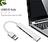 4 Port USB Hub Çoklayıcı Çoğaltıcı 4'lü USB 3.0 Yüksek Hızlı Veri Aktarımı-ÜCRETSİZ KARGO