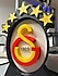 Galatasaray 3D Logo 20cm