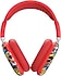 Bluetooth Kulak Üstü Kulaklık P9 Pro Max Kırmızı Desenli Kablosuz 5.0 Mikrofonlu