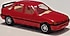 Ford Escort MKV Ghia Kırmızı 1:87 Busch +Alternatif Kutusunda