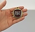 Fiat Logo Tasarımlı Kişiye Özel Epoksi Anahtarlık - Şık Tasarım