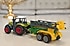 Claas & John Deere Benzeri Traktör ve Püskürtücü Takımı 1:87