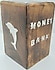 AHŞAP KUMBARA TAMAMEN EL İŞÇİLİĞİDİR,1990 LAR ANAHTARLI ÇOK ENDER MONEY BANK 467