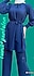 KUŞAKLI TESETTÜR İKİLİ TAKIM Ürün ÖzellikleriKumaş:kuin krep/SIK DOKUMAÜrün Uzunluk:73cm.  Pantalon Uzunluk: 98cm.Modeli