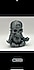 Zen skeletal kid meditasyon figür