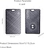 Ucard Cüzdan İzleyici Kartı, İnce Bluetooth İzleyici, yalnızca Apple Find My iOS ile çalışır