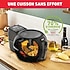 Tefal  Actifry & Grill Genius - 1.2 kg Kapasite, 9 Otomatik Menü, Döküm Demir Izgara