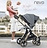 Huggy  Revo 5 in 1 Gri Travel Sistem Bebek Arabası