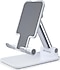 Masaüstü Telefon ve Tablet Tutucu Stand 2 Kademeli Uzunluk Ayarlı Silikon Pedli Kaydırmaz Taban-ÜCRETSİZ KARGO