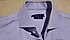 Ds Damat Slim Fit Lacivert Armürlü Gömlek  