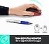 Logitech  M191 Büyük Boy USB Alıcılı 1.000 DPI Kablosuz Mouse - Kırmızı