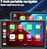APWIKOGER 7 Inch Carplay Auto Radio Bluetooth 5.0 MP5 Oynatıcı