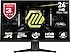 MSI  MAG 244F 23.8" 0.5 ms Full HD IPS 200 Hz Oyuncu Monitörü
