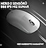 Logitech  G PRO X Superlight 2 910-006639 Beyaz Lightspeed Hero Şarjlı Optik Kablosuz Oyuncu Mouse