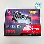Temiz MSI RX 6700 XT Mech 2X 12G OC 192 Bit GDDR6 12 GB Ekran Kartı