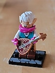 lego 71047 Dungeons Dragons mini figür Elf Bard