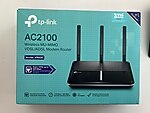 TP-Link Archer VR600 4 Port 1600 Mbps 5GHz VDSL2 Modem