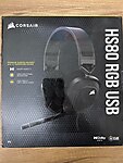 Corsair HS80 Rgb Kablolu Oyuncu Kulaklığı - Siyah