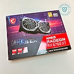 Temiz MSI RX 6700 XT Mech 2X 12G OC 192 Bit GDDR6 12 GB Ekran Kartı