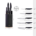 Karaca Proofcut 6 Parça Siyah Bıçak Seti