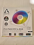 ARCTIC P14 PWM PST A-RGB BEYAZ KASA FANI -SIFIR-
