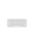 Apple Magic Keyboard MK293TQ/A Türkçe Q Kablosuz Klavye