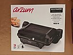 Arzum ar2005 eco panini tost makinesi. sıfır