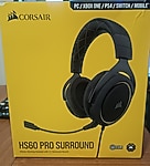 Corsair HS60 PRO Surround 7.1 CA-9011214-EU Kablolu Mikrofonlu Kulak Üstü Oyuncu Kulaklığı Sarı