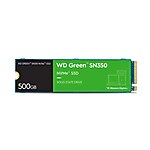 WD GREEN 500GB SN350 NVME GEN3X4 M.2 SSD OKUMA 2400MB / YAZMA 1500MB