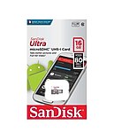 SanDisk Ultra SDSQUNS-016G-GN3MN Class 10 UHS-I 16 GB Micro SD Kart