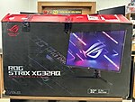 Asus ROG Strix XG32AQ 32" 175Hz 1ms Fast IPS 2K WQHD Gaming Monitör (KUTUSU AÇILMIŞ SIFIR)