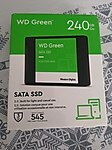 240 GB western digital kutusunda