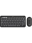 Logitech Pebble 2 Combo Siyah Kablosuz Klavye Mouse Seti OUTLET