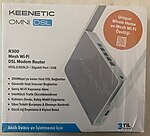 Keenetic Omni Dsl KN-2012-01TR 4 Port 300 Mpbs VDSL2 Modem