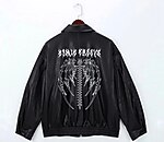 ROCKSTAR DERİ CEKET L / XL BEDEN OVERSIZE