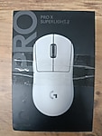 Logitech G PRO X Superlight 2 910-006639 Beyaz Lightspeed Hero Şarjlı Optik Kablosuz Oyuncu Mouse