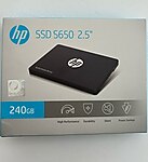 HP S650 345M8AA SATA 3.0 2.5" 240 GB SSD