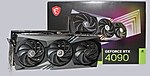 MSI RTX 4090 Gaming X Trio 24G 384 Bit GDDR6X 24 GB Ekran Kartı