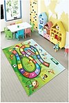 4m2 çocuk oyun halıları makinede yıkanabilir halılar 