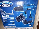 Ford FS50 Şarjlı Çift Akülü Matkap/Vidalama 14.4V