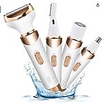 BAYAN ELEKTRİKLİ TRAŞ MAKİNESİ ISLAK KURU 4Ü 1 ARADA