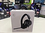 MSI MAESTRO 300 TYPE-C KABLOLU KULAK ÜSTÜ OYUNCU KULAKLIĞI