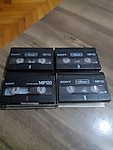 2.El 4 ADET SONY MARKA MP120 Hİ8 Video KAMERA KASETLERİ..4 ADET KASETİN FİYATIDIR.